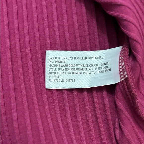 Wild Fable Ribbed Pink Bodycon Dress - Picture 8 of 9